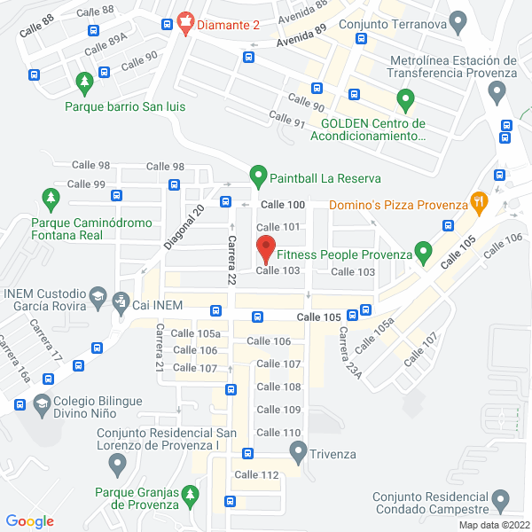 Map of Compañía De Servicios Técnicos Integrales S.A.S.