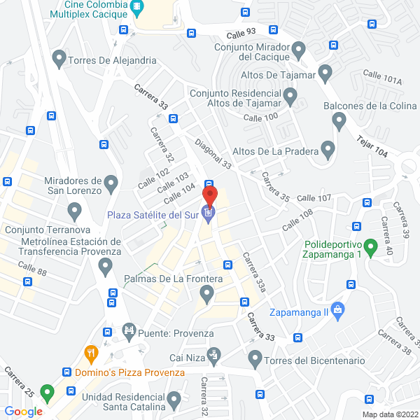 Map of Tienda Naturista Vida En La Naturaleza