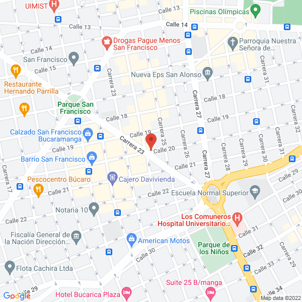 Map of Contadores Siigo S.A.S.