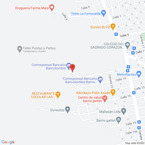 Map of Jenny Bee Shoes