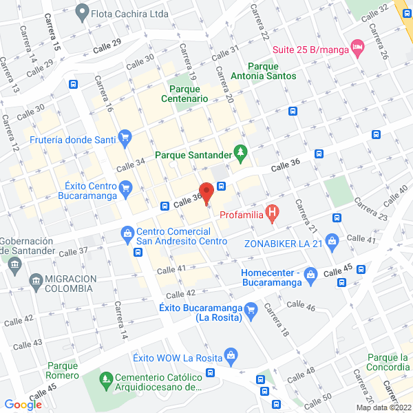 Map of Tridu Construcciones E Ingeniería S.A.S.