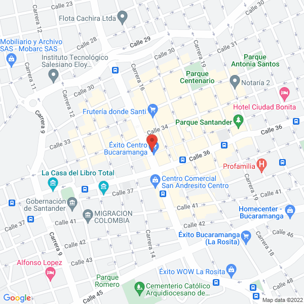 Map of Comercializadora Juan Fernando Mayo