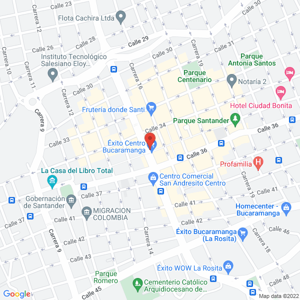 Map of Vanidades Silvia