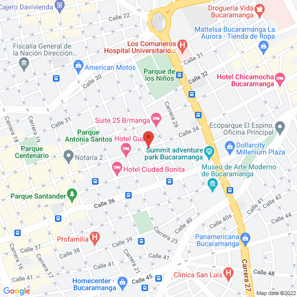 Map of Estructuras Arquitectonicas Ing S.A.S.