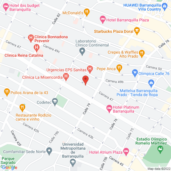 Map of Etecon Solutions S.A.S.