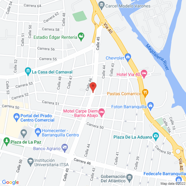 Map of Fabricación Y Suministros Fortaleza S.A.S.