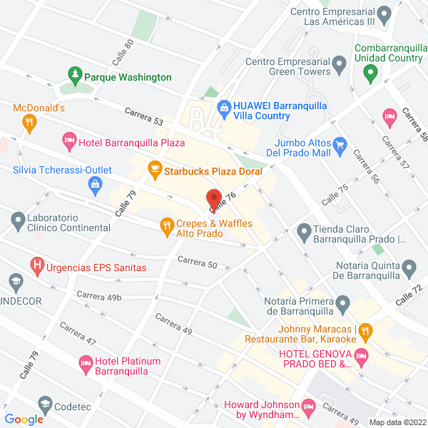 Map of Jaime Pino S.A.S.