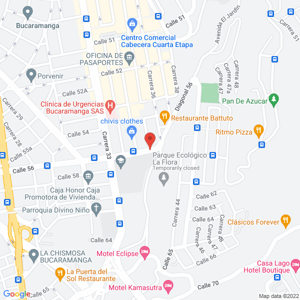 Map of Multijoyas Bucaramanga