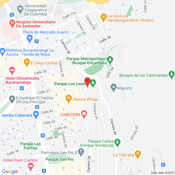Map of Micromercado Las Torres Bucaramanga