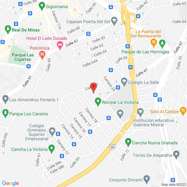 Map of Superdulce Cpr