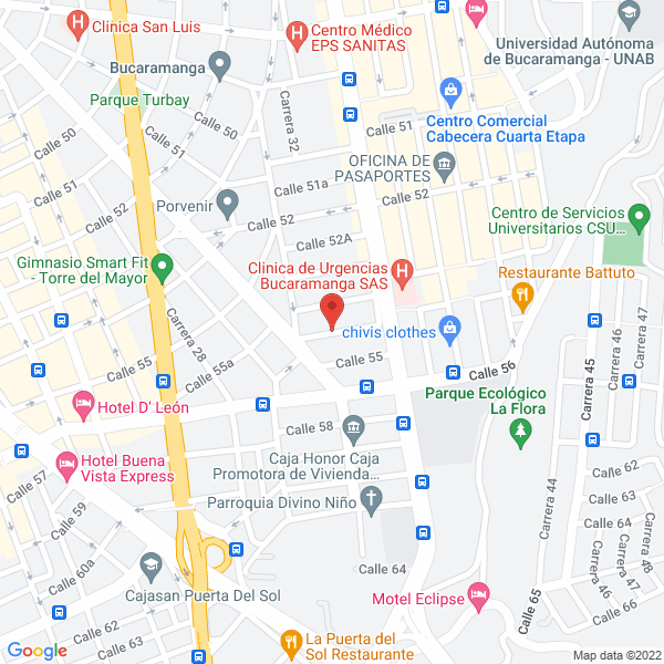Map of Bella Imagen Bucaramanga
