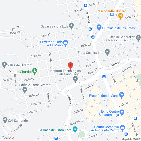 Map of Taller Hernández Bucaramanga