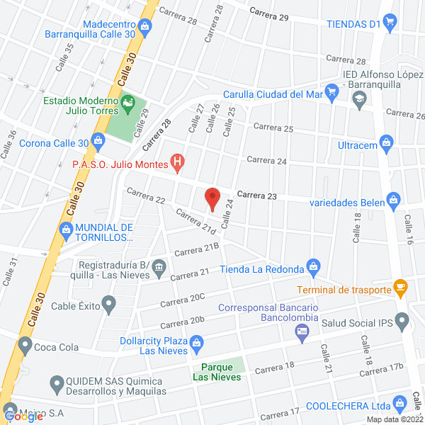 Map of Fundación Los Doctores De La Risa