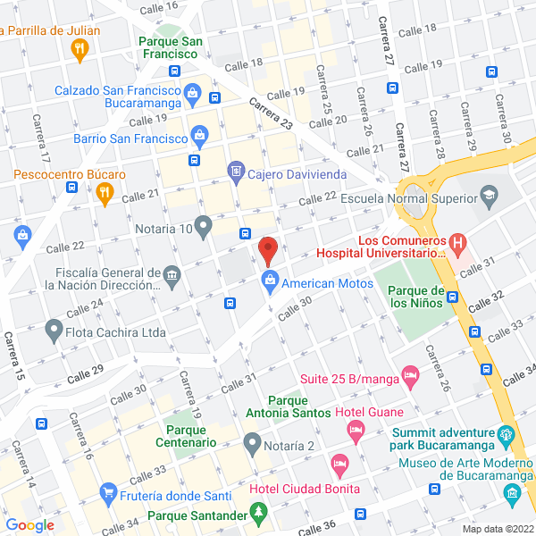 Map of Fundación Una Mirada Positiva