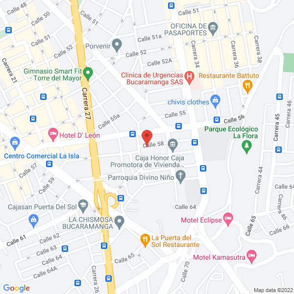 Map of Coopetrans Punto De Venta Conuco