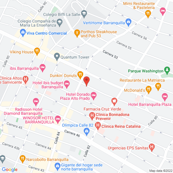 Map of Emilia Pasticceria