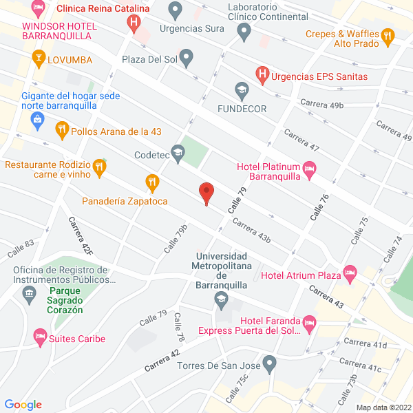 Map of Santely S.A.S.
