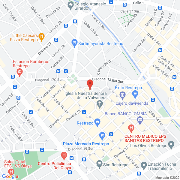 Mapa de Clínica Estética Ima'Spa
