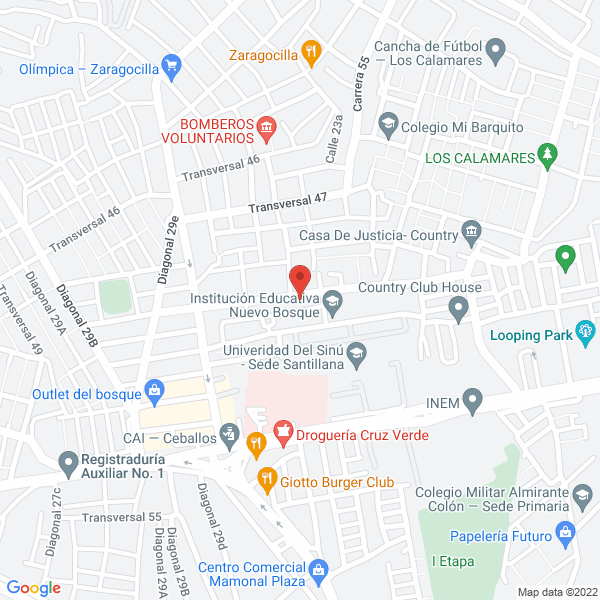 Map of Estremor Lozano Domitila