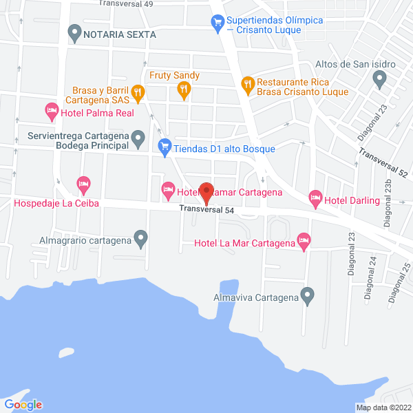 Map of Centro Diesel De La Costa