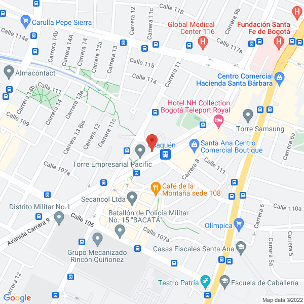 Mapa de Cameron Colombia Llc Sucursal Colombiana