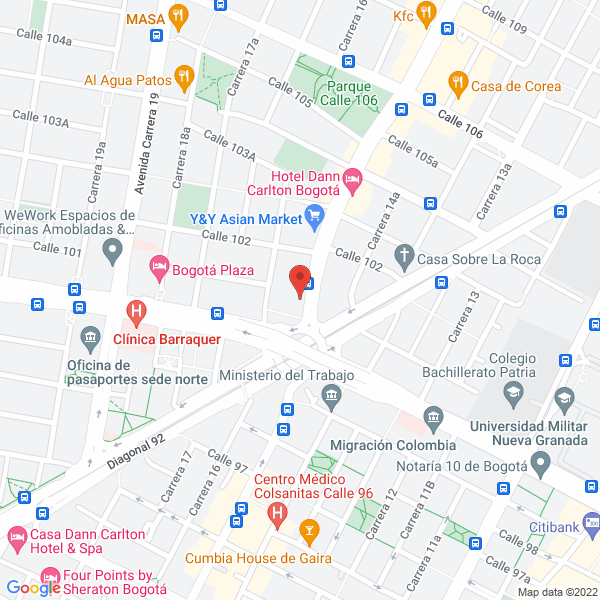 Mapa de Geotunel Filco S.A.S.