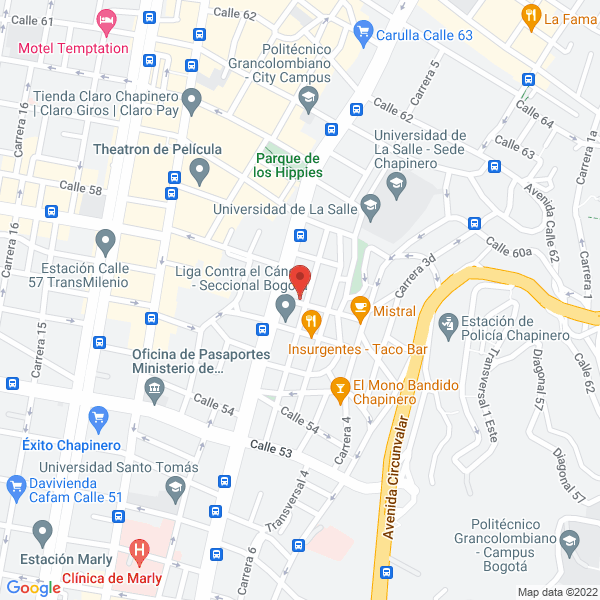 Mapa de Grupo G L Sas
