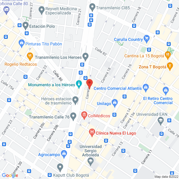 Mapa de Royal Media Group S.A.S.