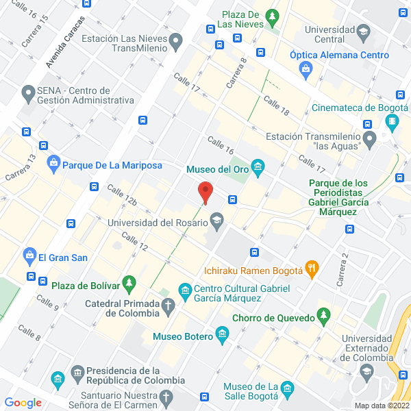 Mapa de Rt S.A.S