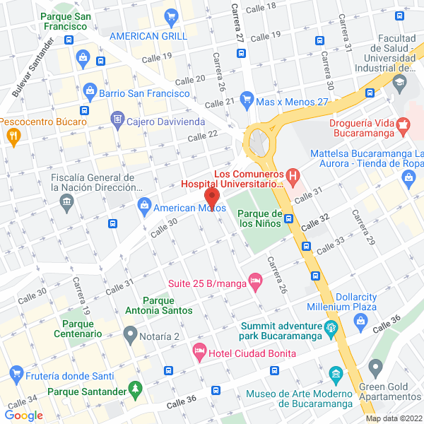 Map of Arias Sucesores Ltda.