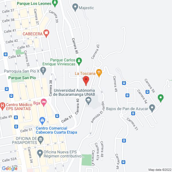 Map of Arquetipo Papelería