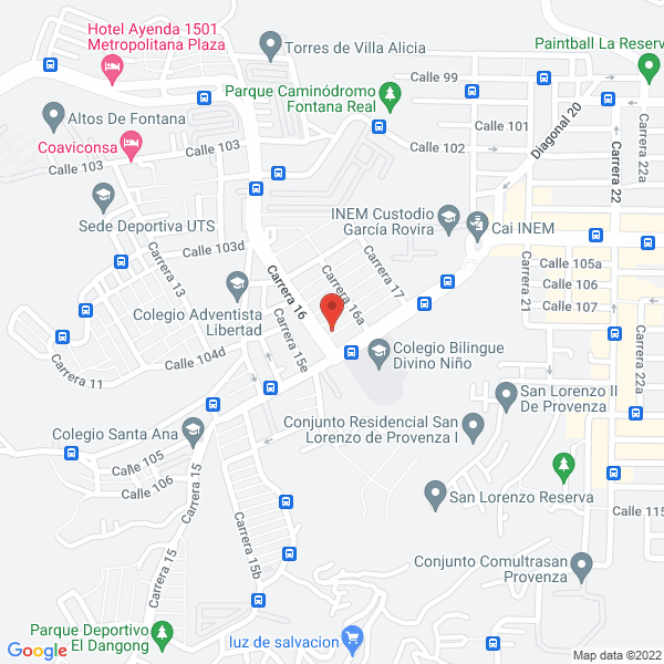 Map of Arte Y Video Servirecord