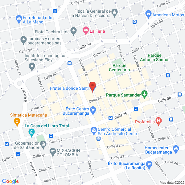 Map of Artesanías Pedraza
