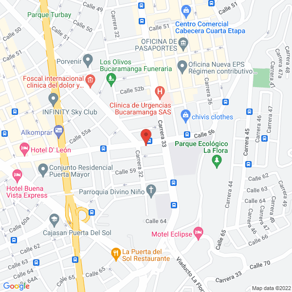 Map of Asesorías Consultorías