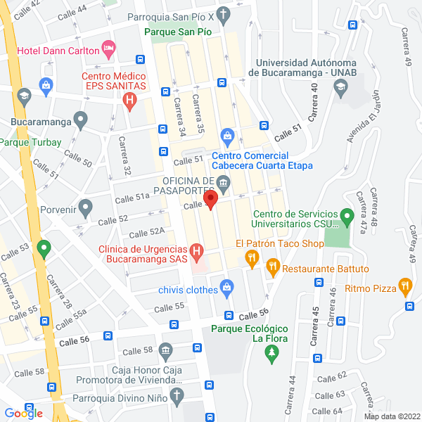Map of Boutique Kachely