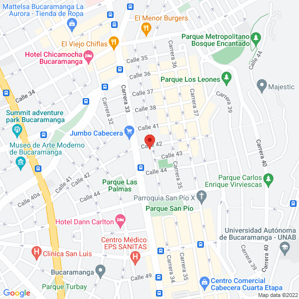 Map of C.G Carolina Garcia Accesorios