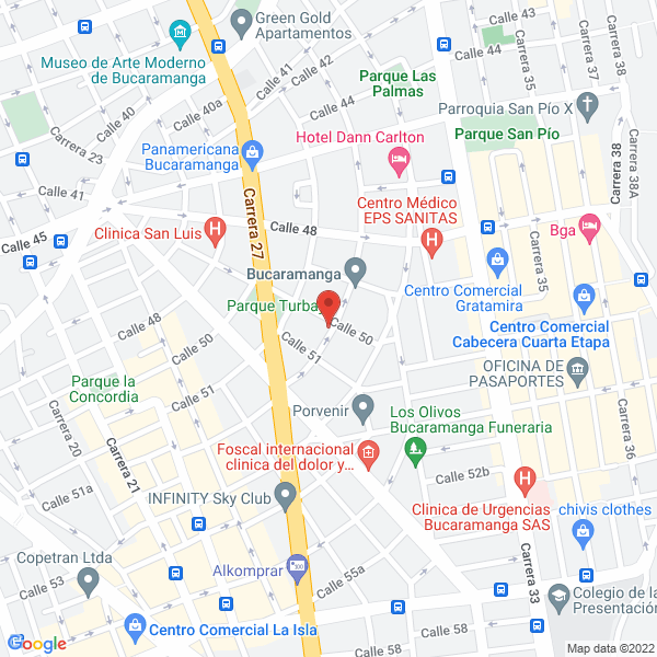 Map of Cadati S.A.