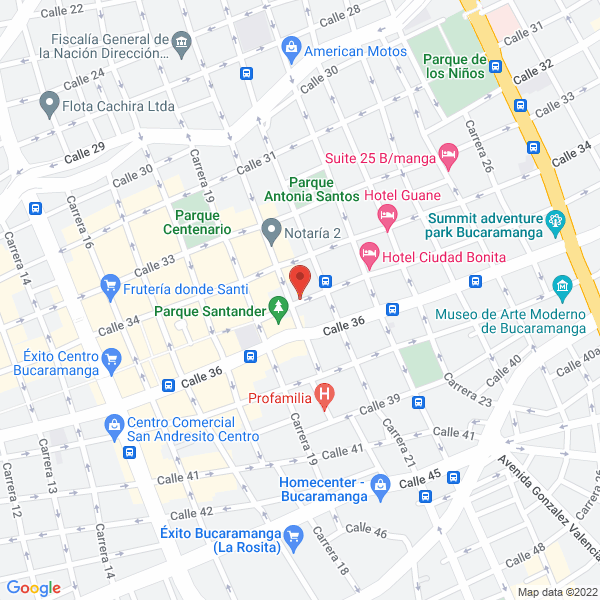 Map of Cafetería Rayuela