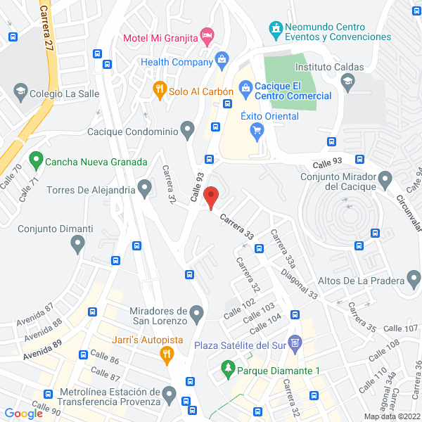 Map of Cal Lozada