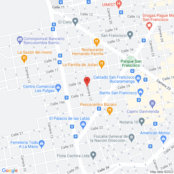 Map of Calzado Antonella