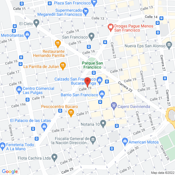 Map of Calzado Calzobiani