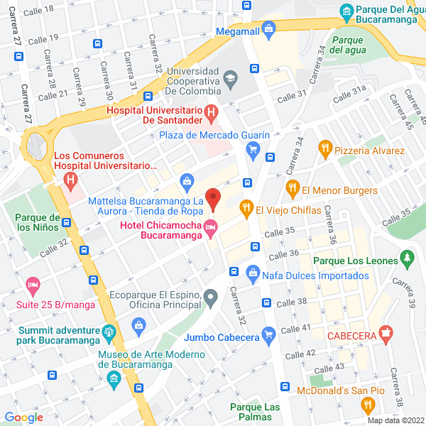 Map of Calzado Caribú Sport