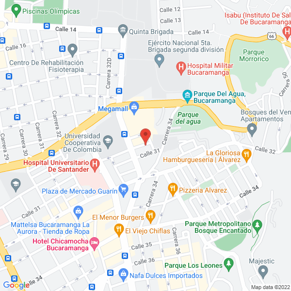 Map of Cómputo Y Copias Uc