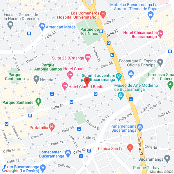 Map of Comunicaciones D.C.