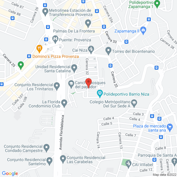 Map of Comunicaciones Tele@Net