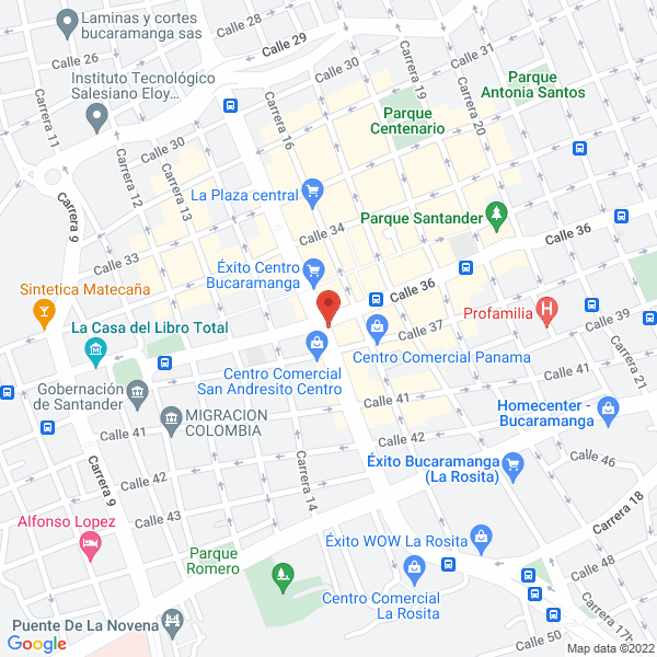 Map of Con Vistalmar Ltda.