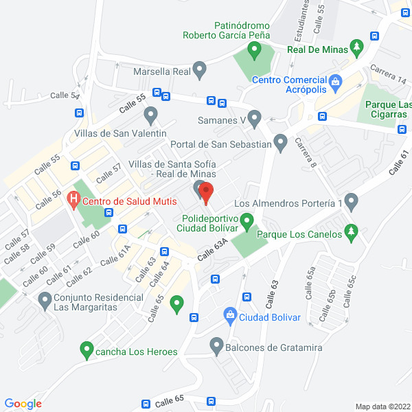 Map of Conjunto Residencial Corviandi II