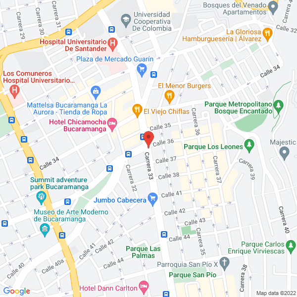 Map of Cps Asesores En Seguridad