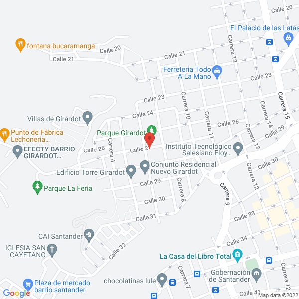 Map of Creaciones Chatitos Kids