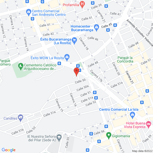Map of Creaciones Coquita